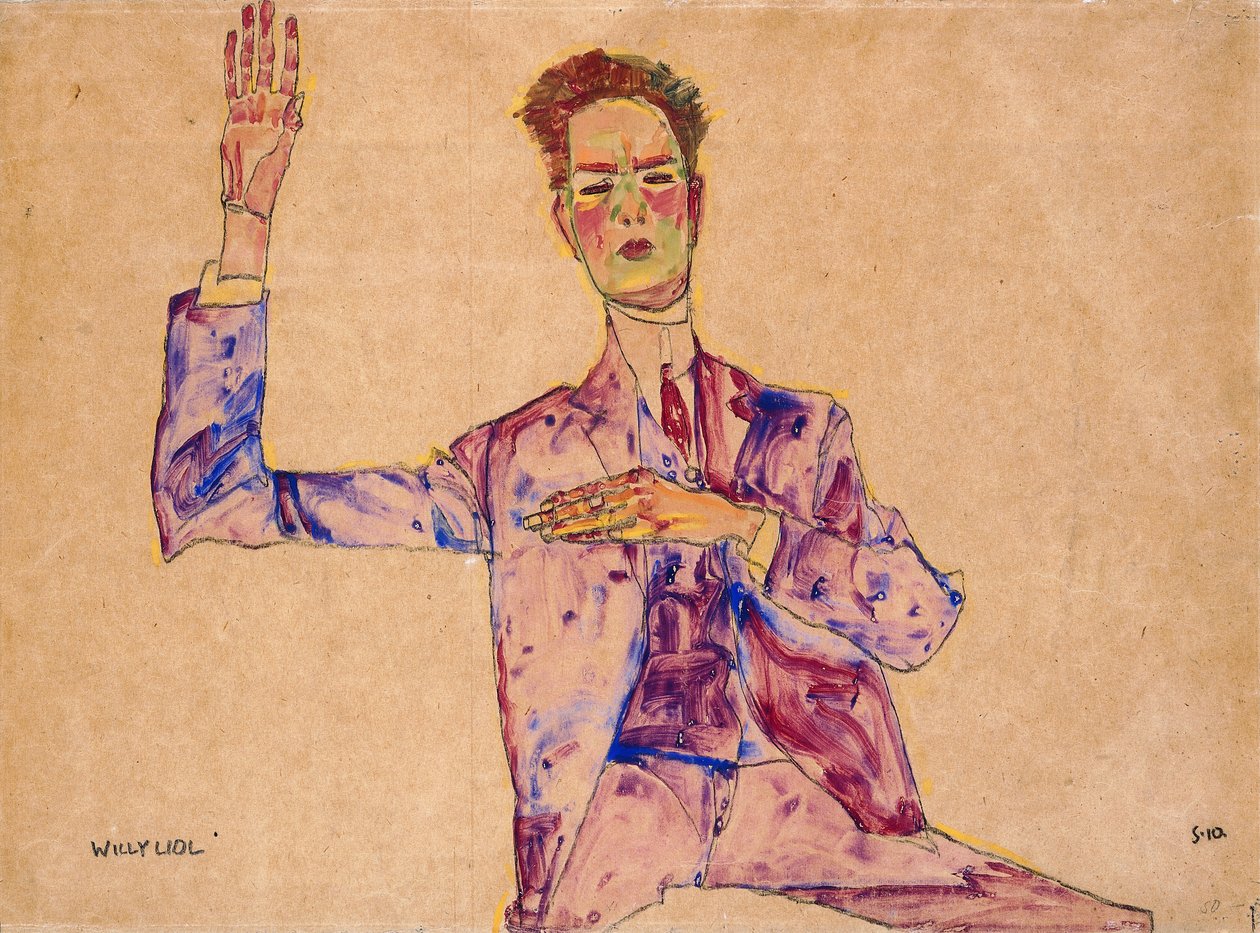 Willy Lidl, 1910 od Egon Schiele