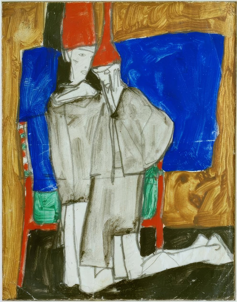 Dva klečící od Egon Schiele