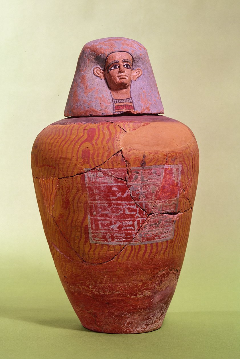 Kanopská nádoba, Abydos (keramika) od Egyptian