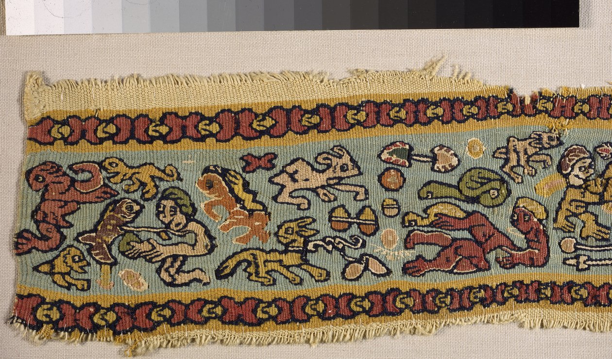 Fragment gobelínového pásu (tapisérie) od Egyptian