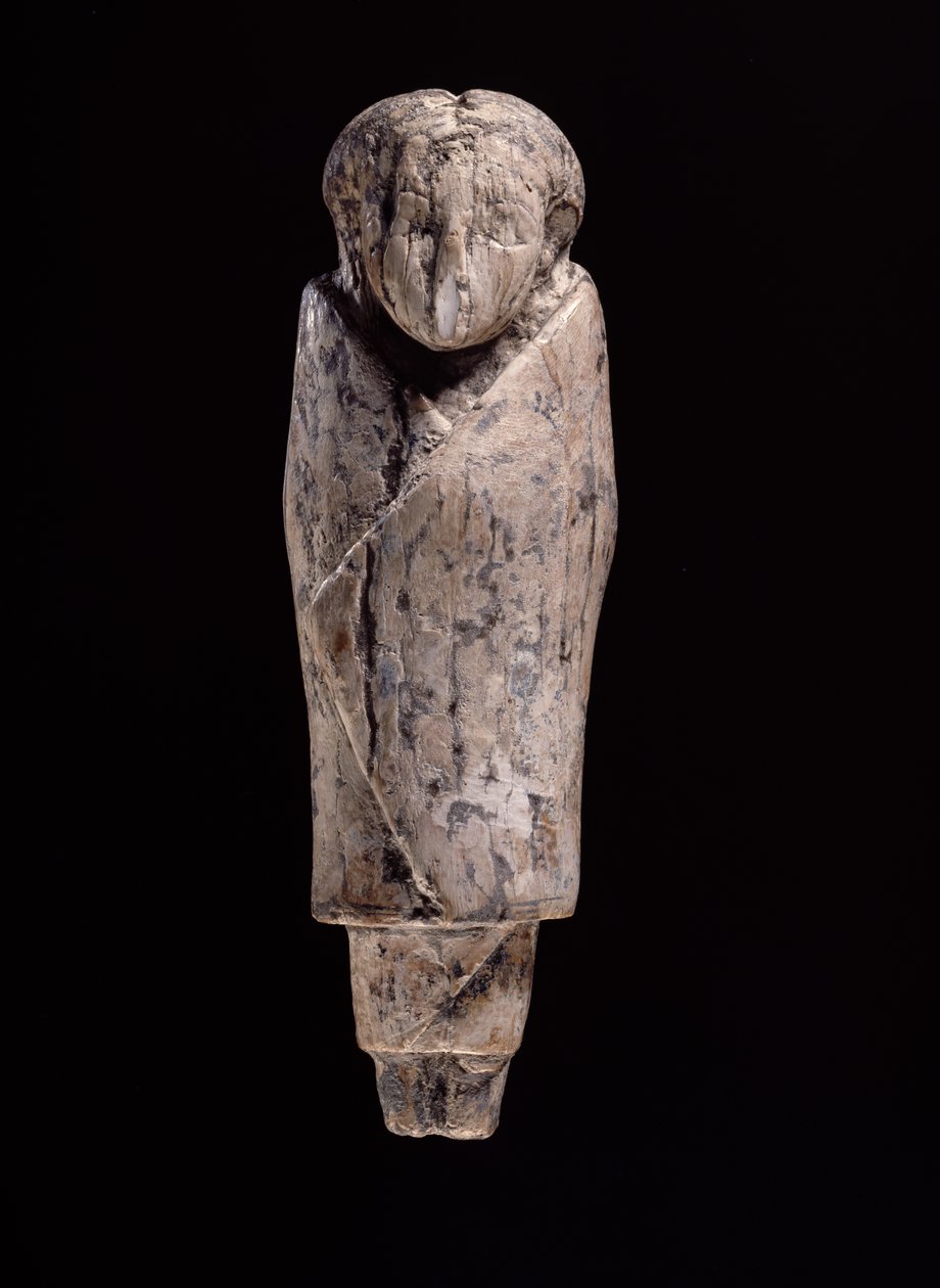 Soška ženy ze slonoviny (vyřezávaná hroší slonovina) od Egyptian