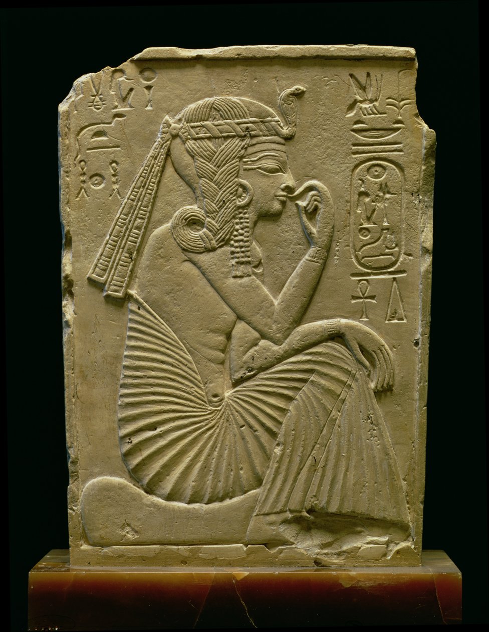 Ramses II (1279-1213 př. n. l.) jako dítě, Nová říše (vápenec) od Egyptian 19th Dynasty