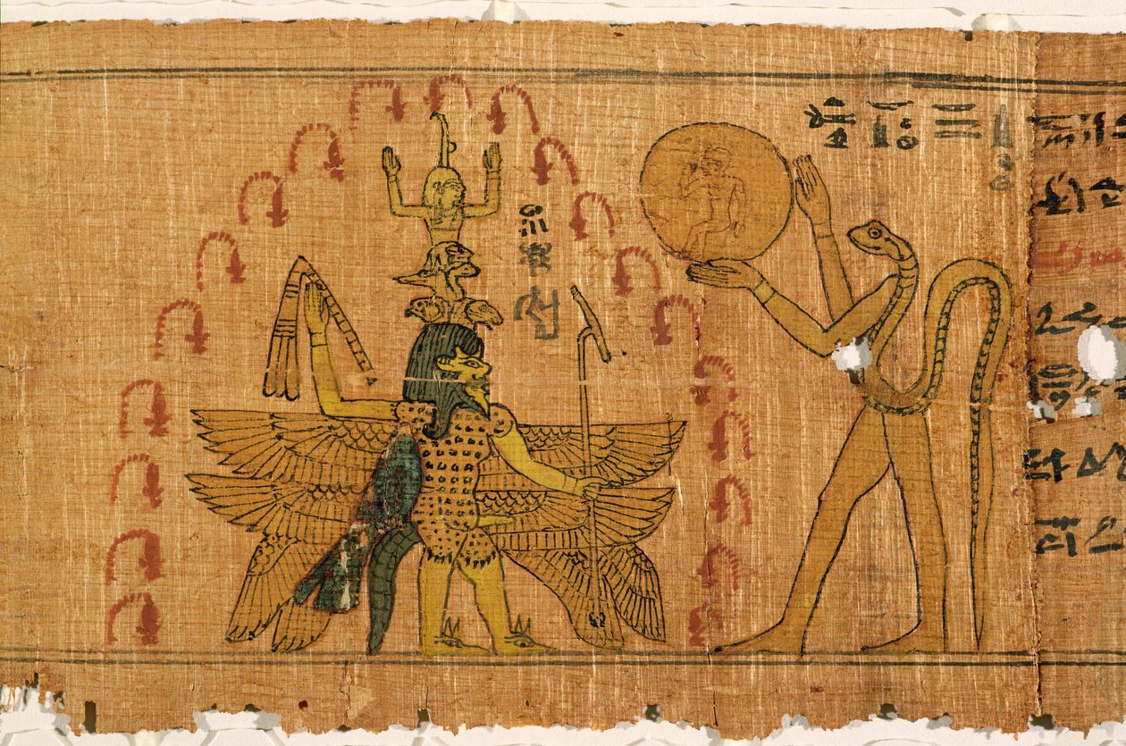 Magický papyrus, pozdní dynastika, Ptolemaiovské období (332-30 př.nl) od Egyptian