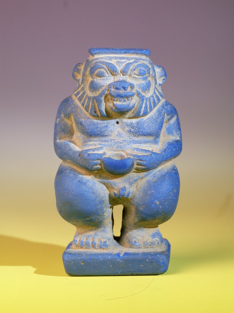 Soška Bes (keramika) od Egyptian