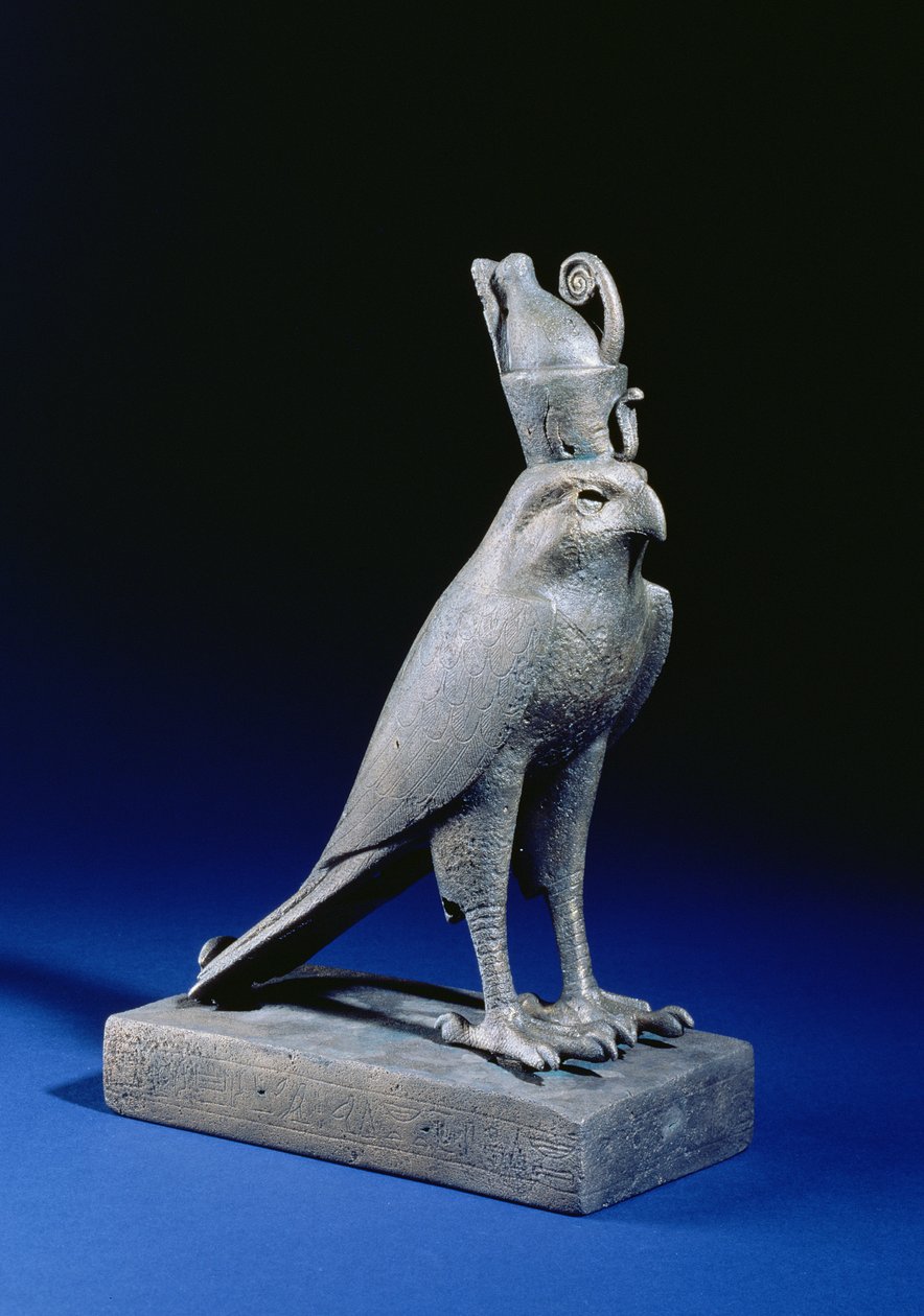Soška Hora v masce sokola (bronz) od Egyptian
