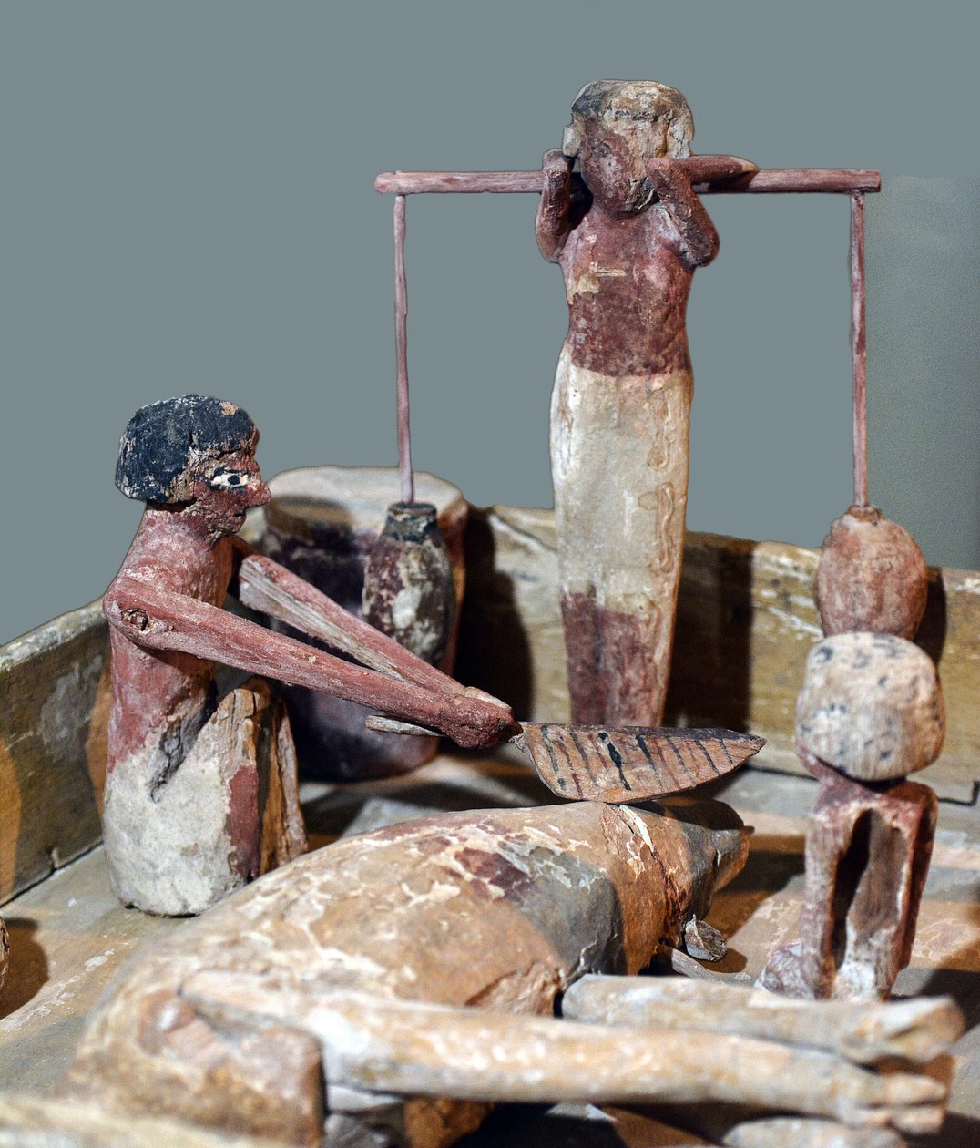 Model řeznictví, Egypt, cca 2000-1700 př.nl od Egyptian 12th Dynasty