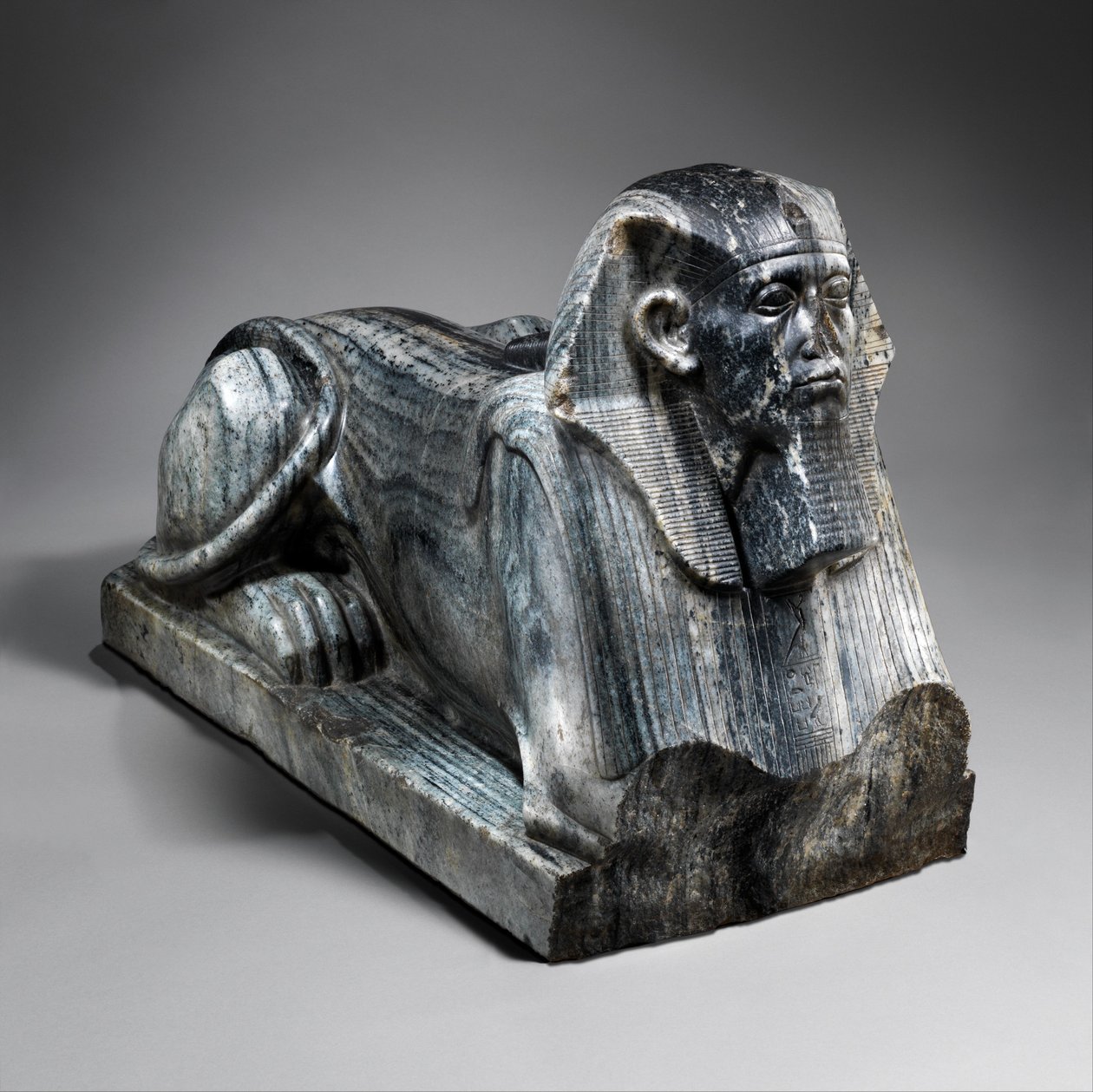 Senwosret III jako sfinga, cca 1850 př. n. l. (rula) od Egyptian 12th Dynasty