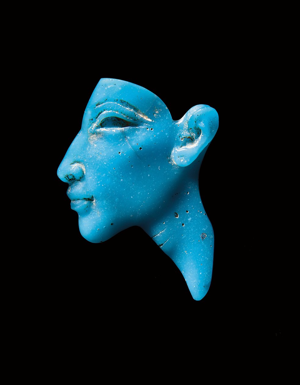 Inlay of Achnaton, Nová říše, období Amarna, pohár.1353-1336 př.n.l. od Egyptian 13th Dynasty