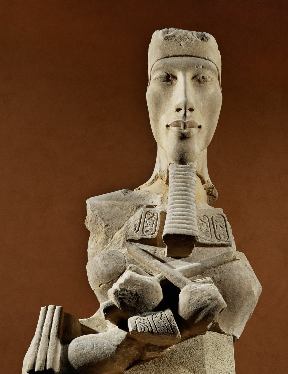 Amenofis IV Achnaton, faraon... od Egyptian 18th Dynasty