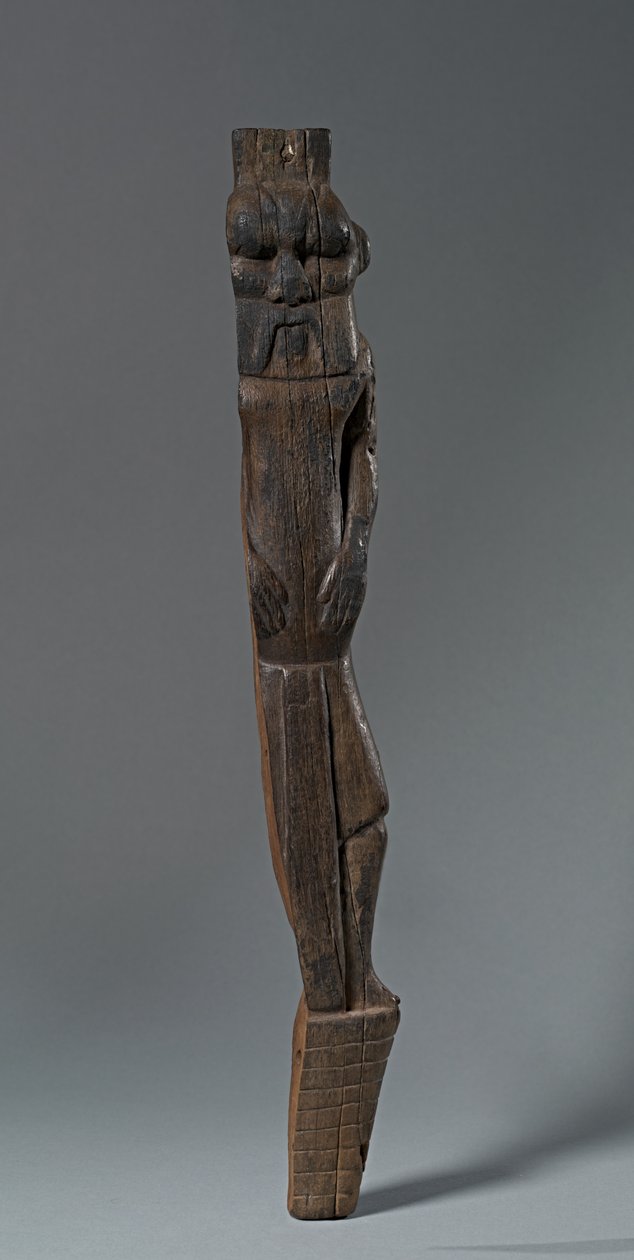 Židle nebo postel noha s Bohem Bes, 1540-1296 př.nl od Egyptian 18th Dynasty