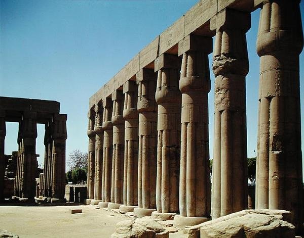 Soud Amenhotepa III od Egyptian 18th Dynasty