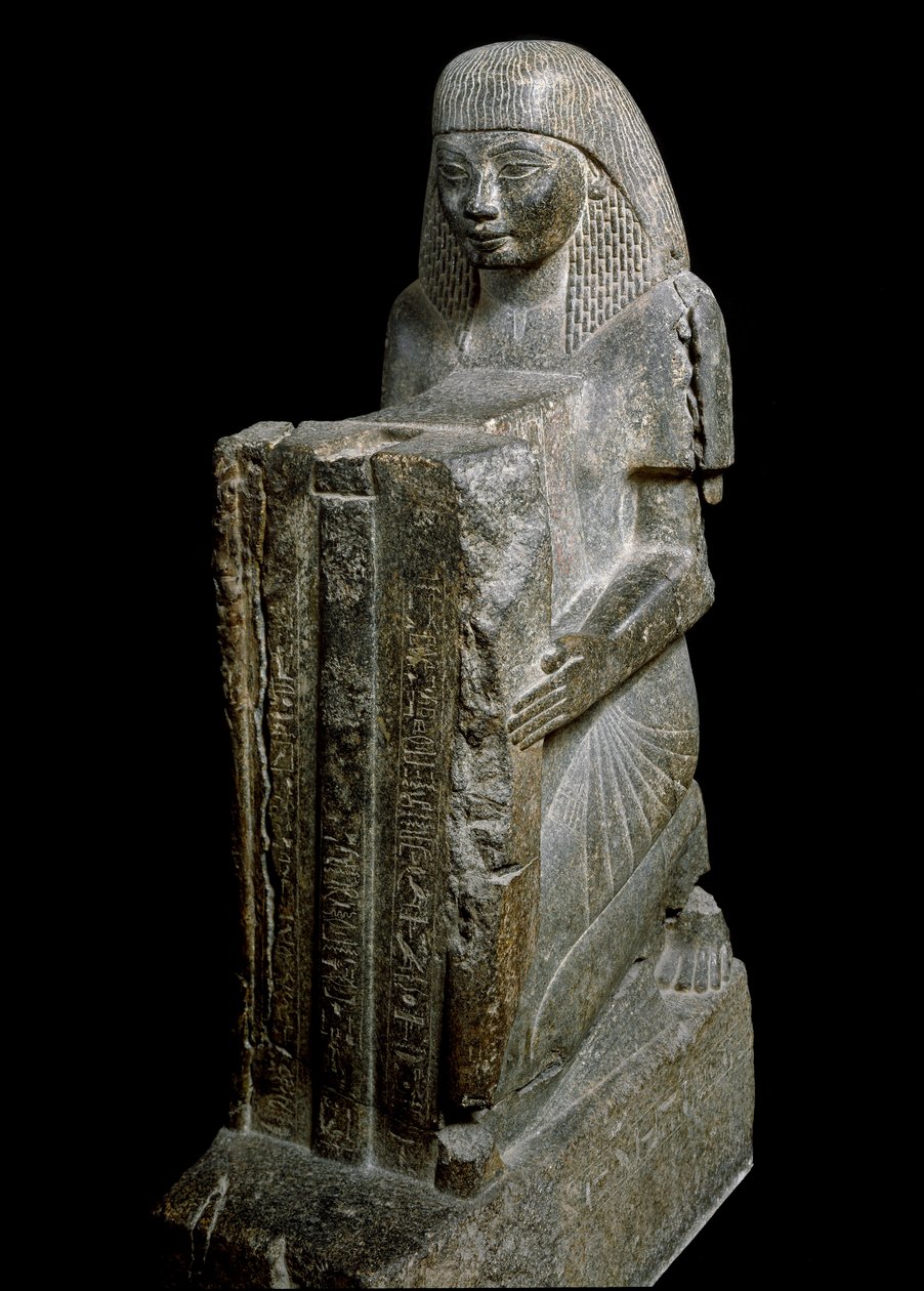 Egyptský starověk: Ptahmose (nebo Ptahmes, Ptahmosis), superintendent faraona Amenhotepa III (nebo Amenophis) 1390-1352 př.nl. 18. dynastie. Florencie, Museo Archeologico od Egyptian 18th Dynasty