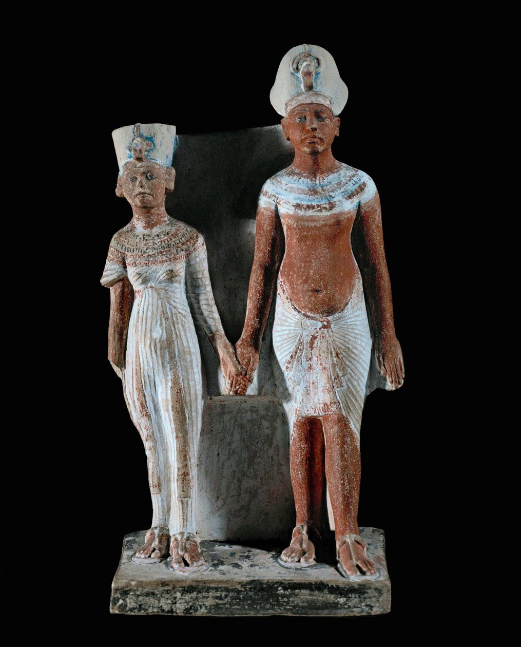 Figurky Achnatona a Nefertiti ... od Egyptian 18th Dynasty