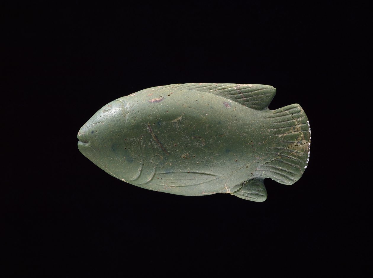Miska ve tvaru ryby (skleněná) od Egyptian 18th Dynasty