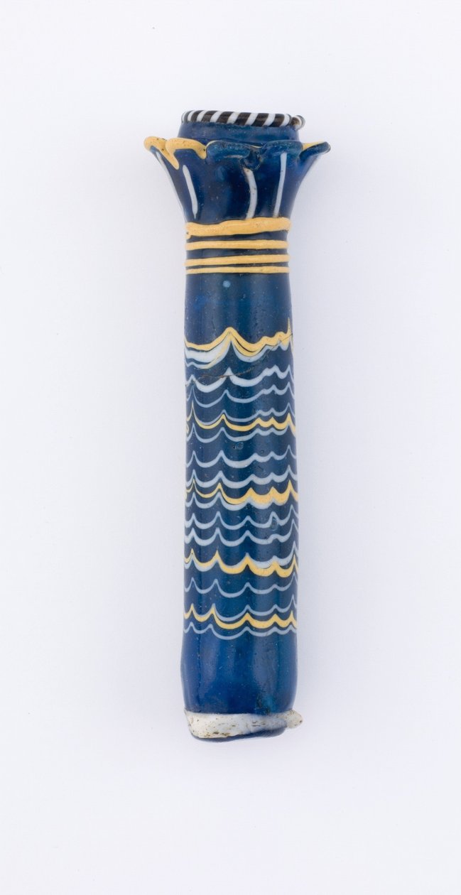 Baňka, Nová říše, cca 1400-1300 př.nl (sklo) od Egyptian 18th Dynasty