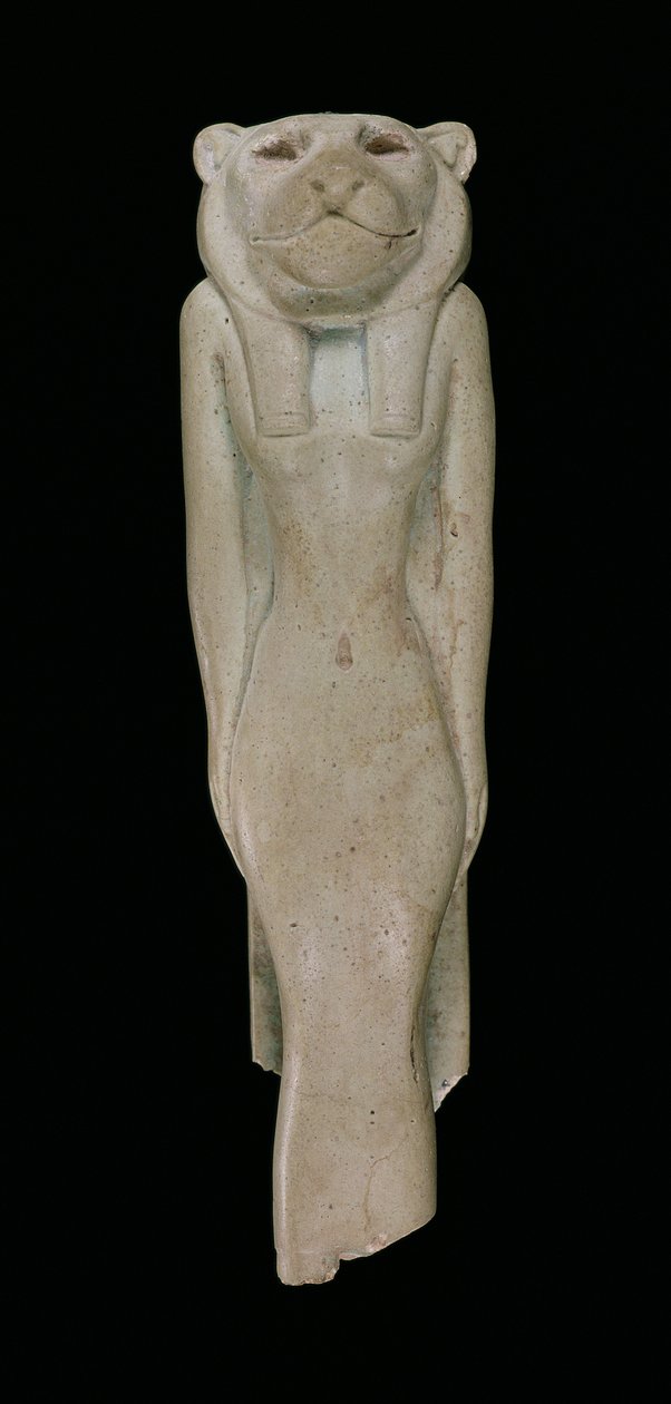 Bohyně Sakhmet (fajáns) od Egyptian 18th Dynasty