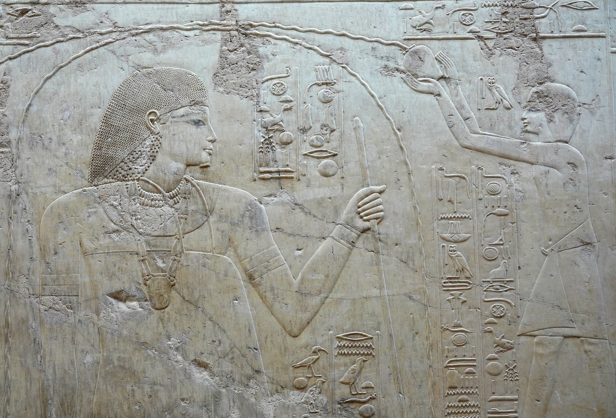 Scéna s úlitbou, Ramoseho hrobka od Egyptian 18th Dynasty