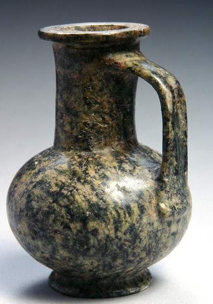Džbán, Nová říše, cca 1479-1353 př. n. l. (zelený had) od Egyptian 18th Dynasty