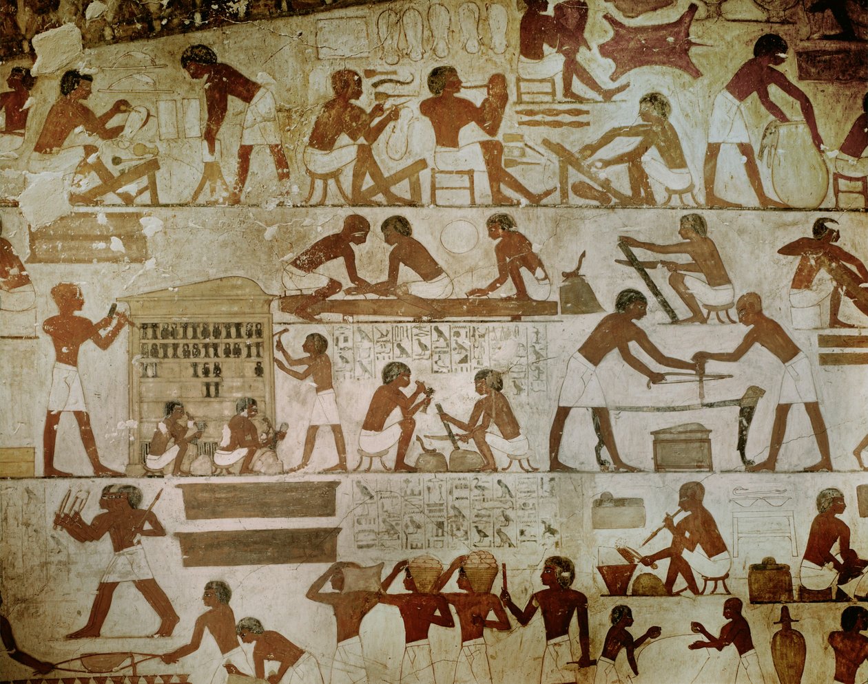 Rekhmere kontroluje od Egyptian 18th Dynasty