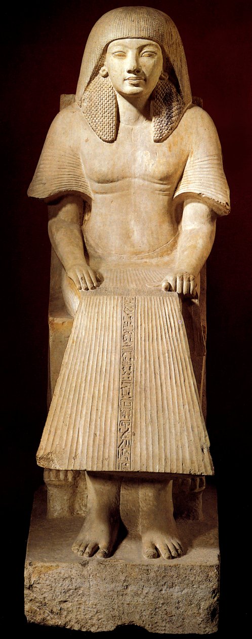 Socha Mayi (egyptského úředníka) od Egyptian 18th Dynasty