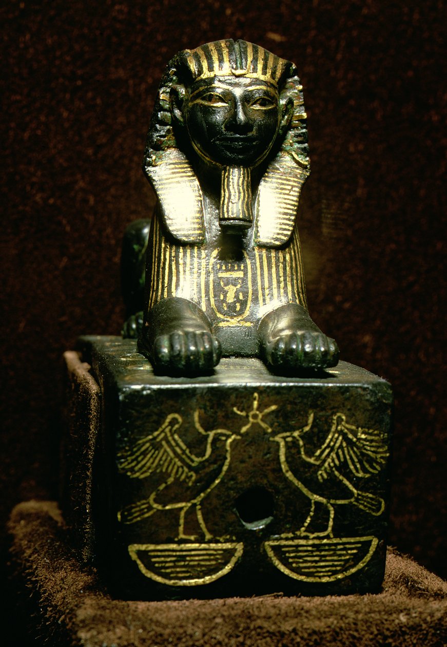 Soška sfingy krále Tuthmosis III, Nová říše, cca 1490-1439 př.nl od Egyptian 18th Dynasty