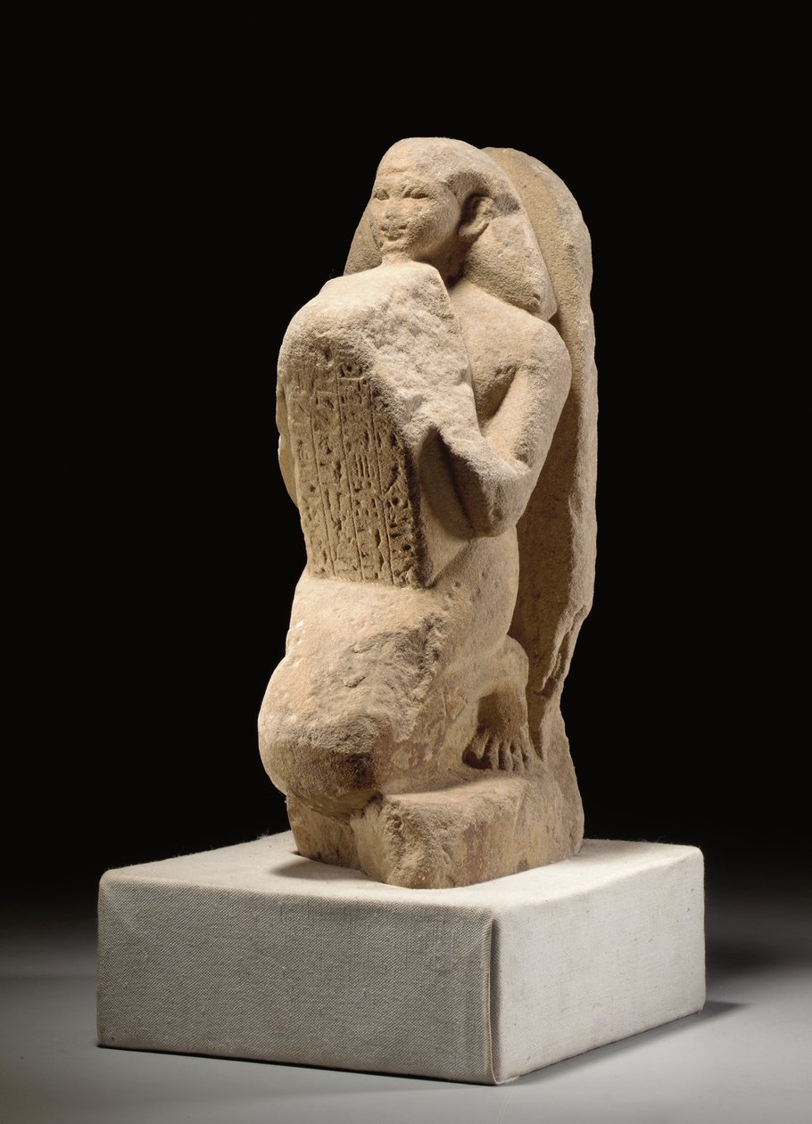 Steloforní socha Amunhotepa, 1450-1430 př.nl od Egyptian 18th Dynasty