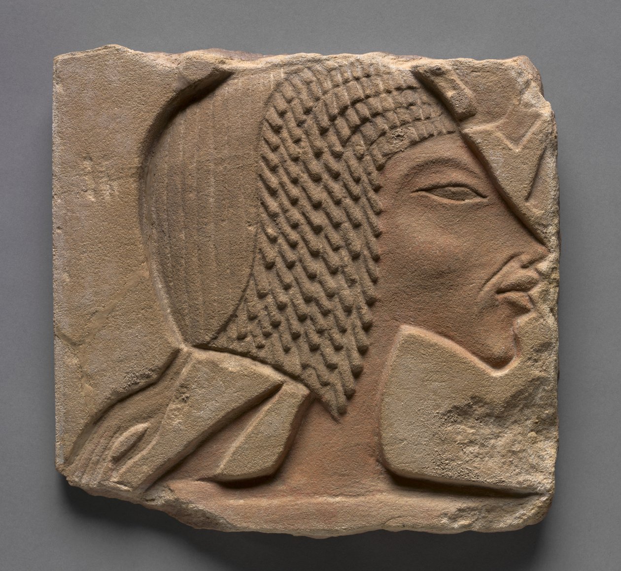 Talatat: Portrét Nefertiti, kolem 1353-1347 př.nl od Egyptian 18th Dynasty