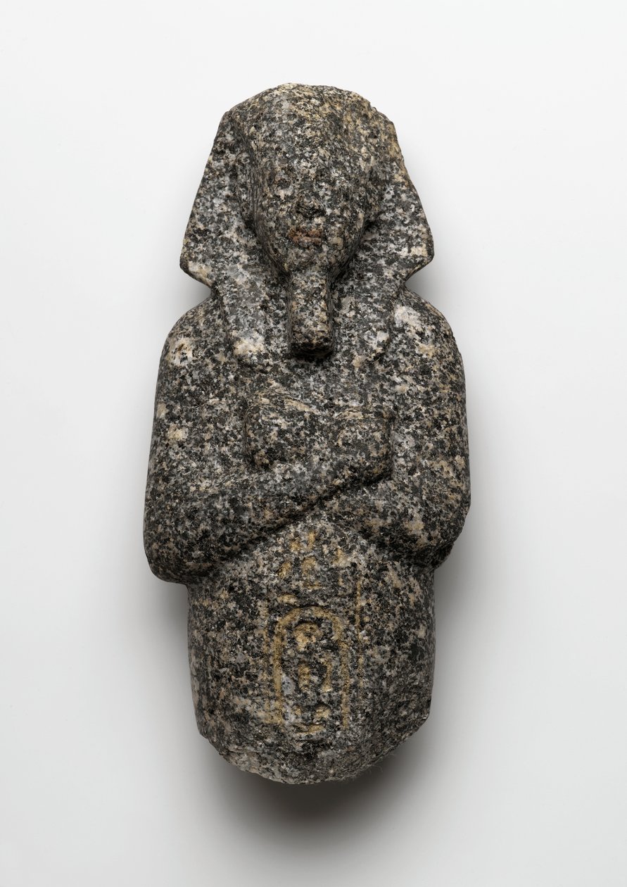 Ushabti z Achnatonu, z Tell el-Amarna, Nová říše, kolem 1353-36 př.nl (žula) od Egyptian 18th Dynasty