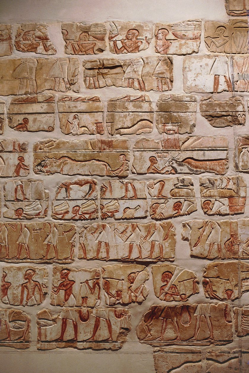 Achnatonova zeď, Nová říše, dynastie XVIII od Egyptian 18th Dynasty