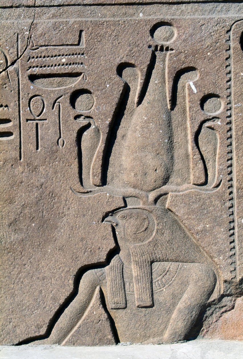 Blok s reliéfy a nápisy Ramsese II., Velký Amonův chrám, Tanis, Egypt, Nová říše, 19. dynastie od Egyptian 19th Dynasty