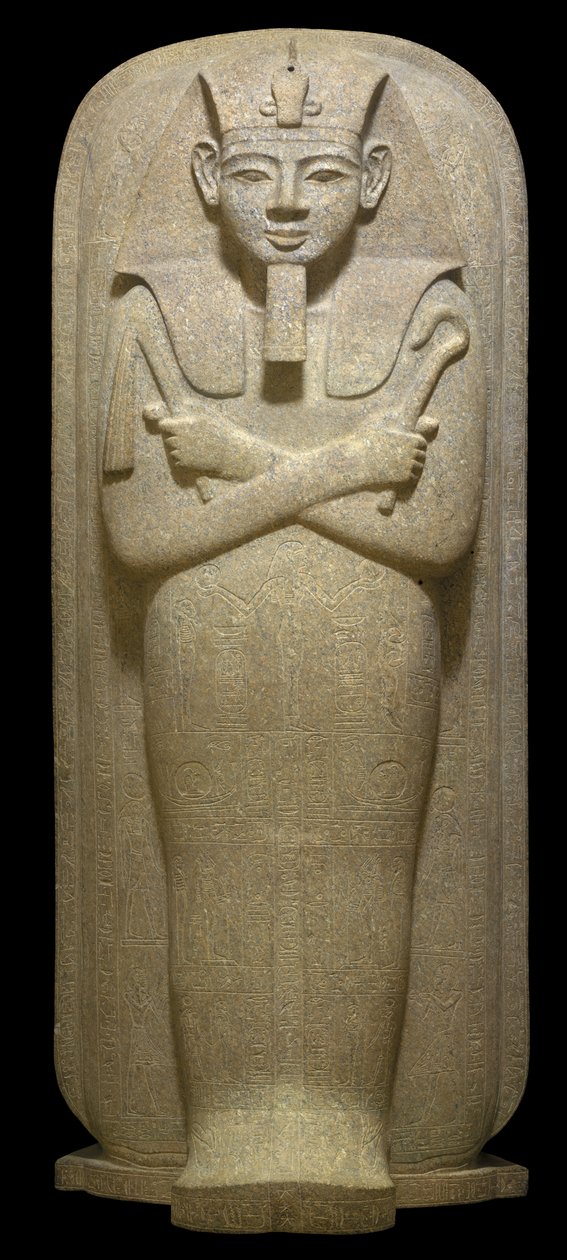 Egypt, Théby, Luxor, Údolí králů, hrobka Merneptah, žulový sarkofág od Egyptian 19th Dynasty