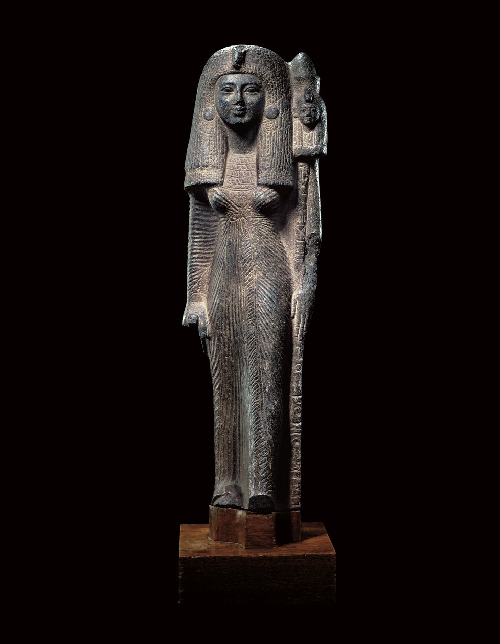 Standardní nosná socha královny Nefertari, Nová říše, cca 1290-1224 př.nl od Egyptian 19th Dynasty