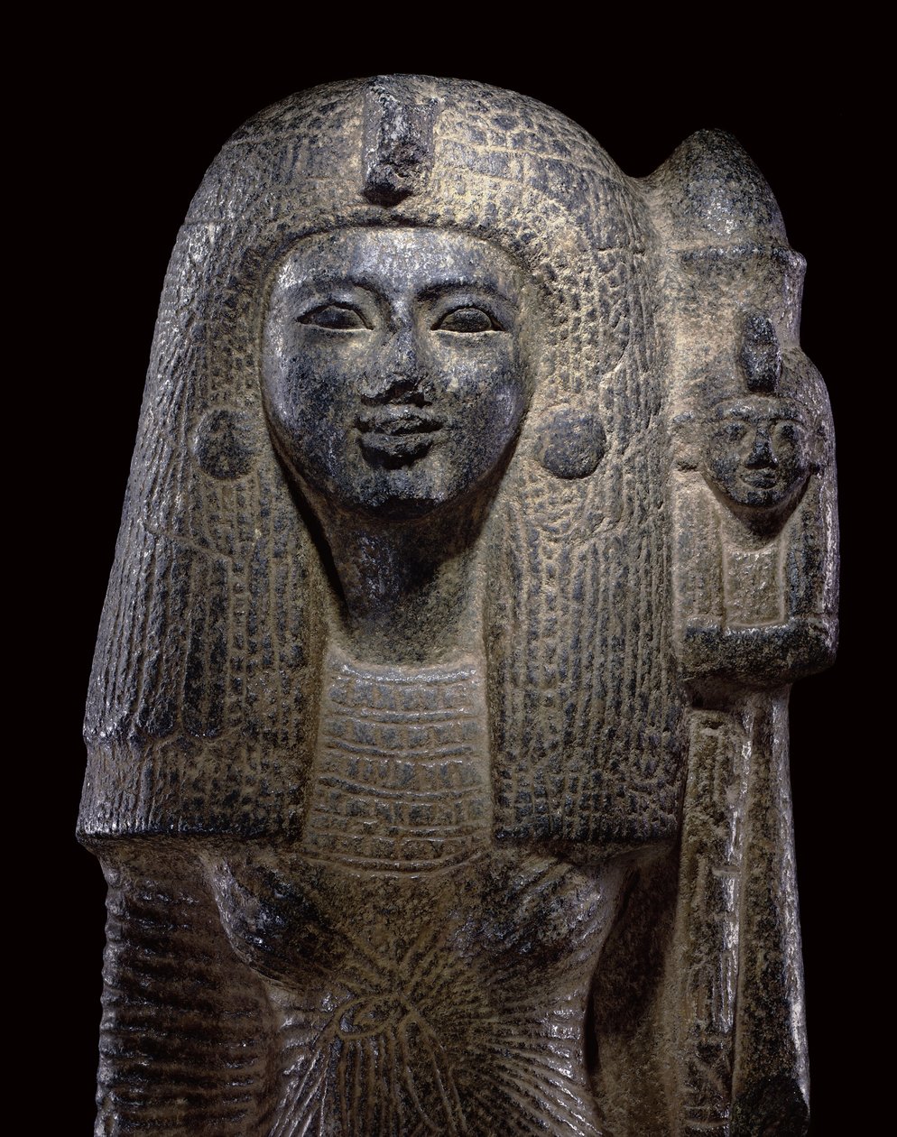 Standardní nosná socha královny Nefertari, Nová říše, cca 1290-1224 př.nl od Egyptian 19th Dynasty