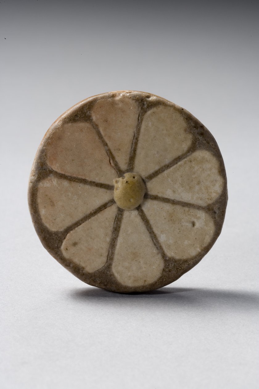 Květinové vykládání, Nová říše, vláda Ramesse III., 1184-53 př. n. l. (fajáns) od Egyptian 20th Dynasty
