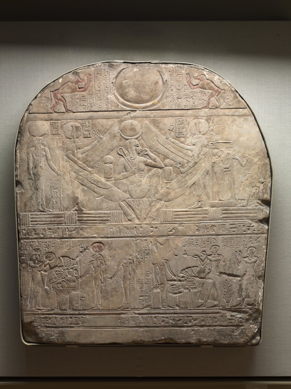 Stéla velekněze z Ptahu, Shedsunefertem, 945-924 př.n.l. od Egyptian 22nd Dynasty