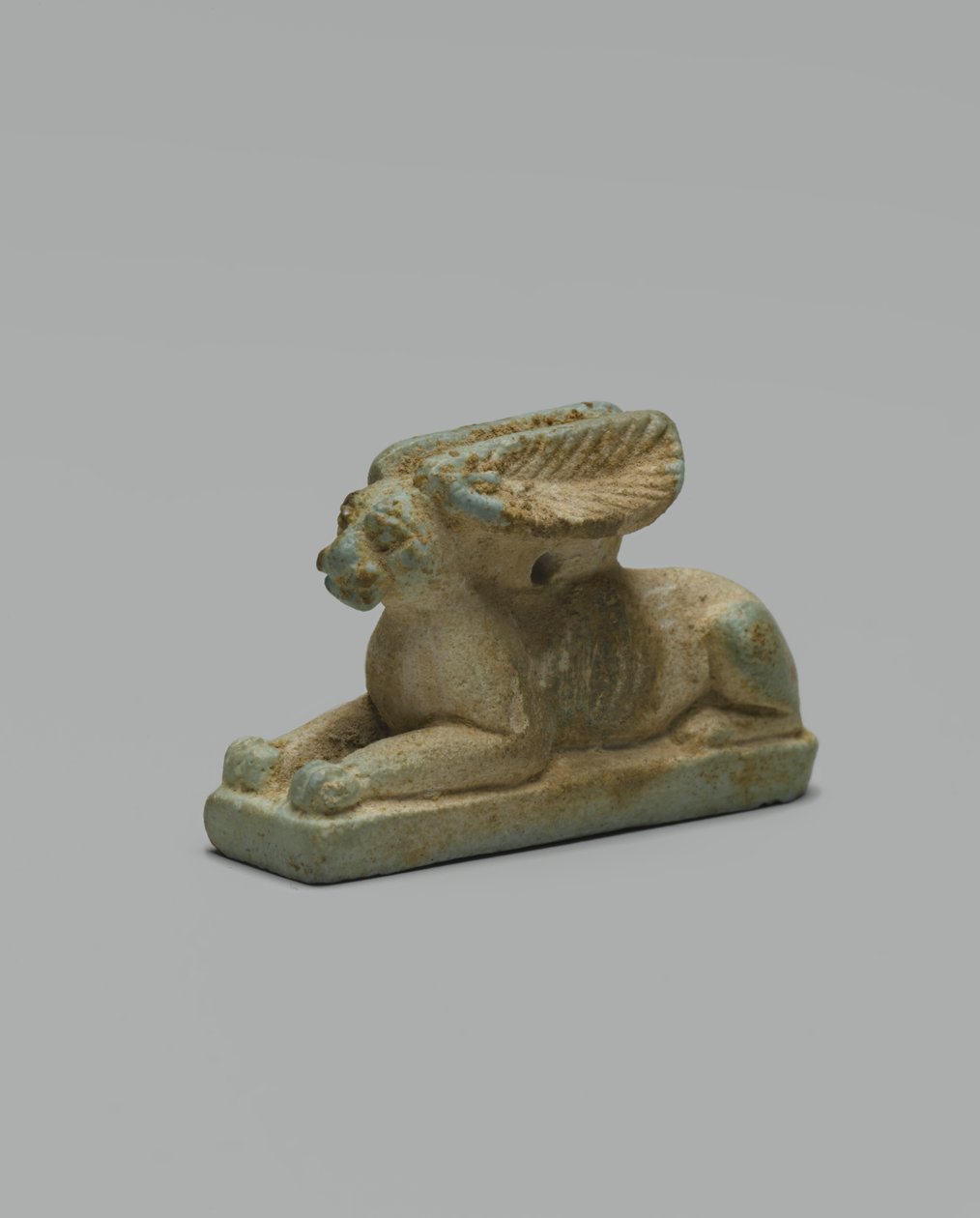 Amulet králíka (glazovaná fajáns) od Egyptian 26th Dynasty