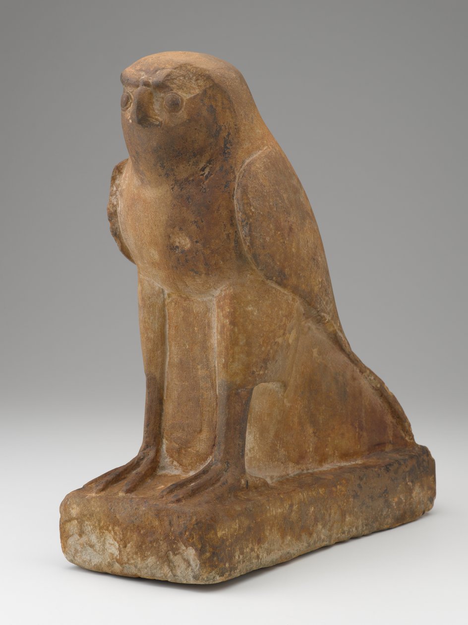 Horův sokol, 664-525 př. n. l. (pískovec) od Egyptian 26th Dynasty