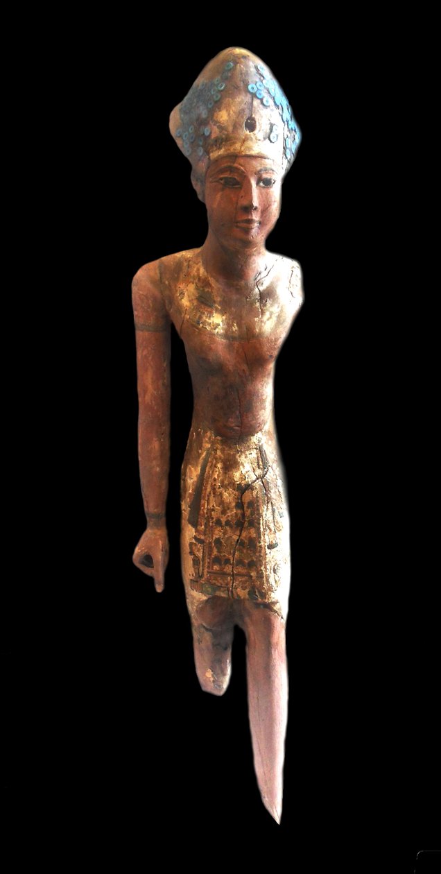 Král Ramses II. nebo bývalý král zbožštěný Amenofis od Egyptian Egyptian