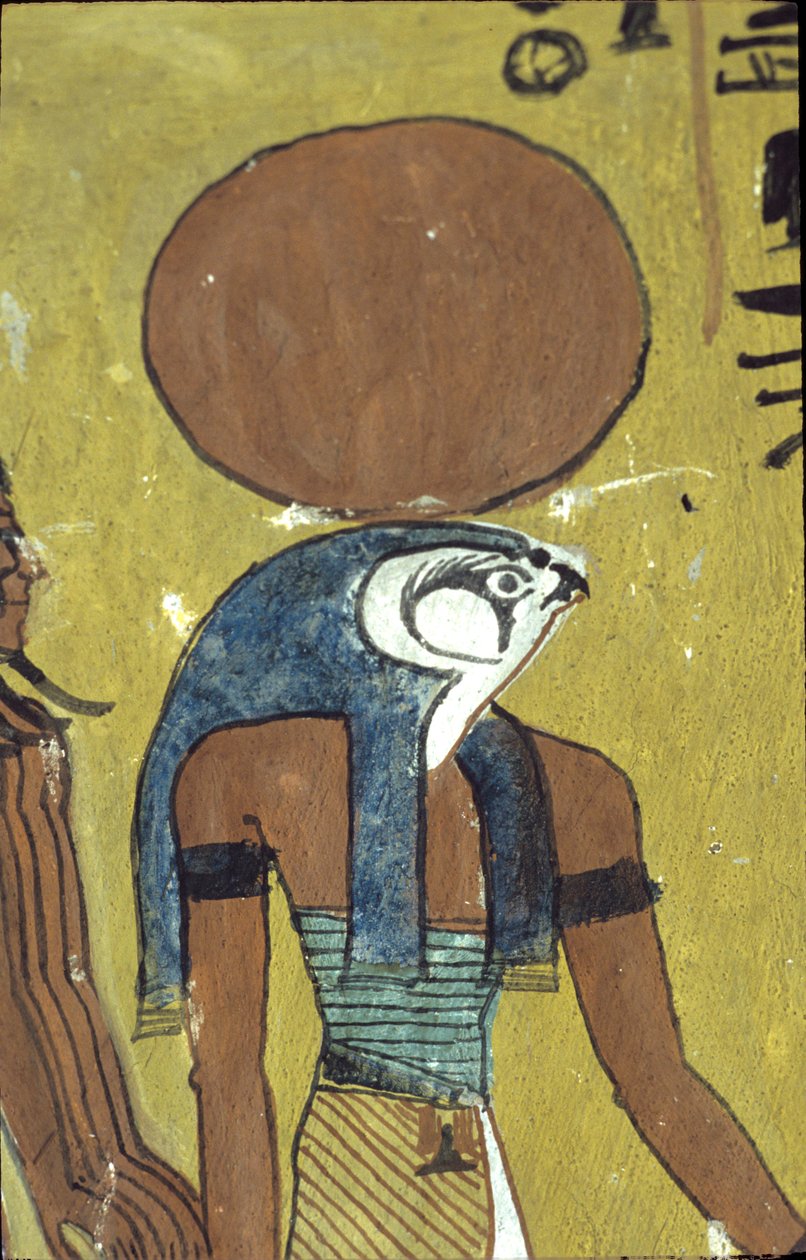 Starověký Egypt, Nástěnná malba, Sennedjemská hrobka, Hrobka šlechticů, Théby, Deir el Medina od Egyptian Egyptian