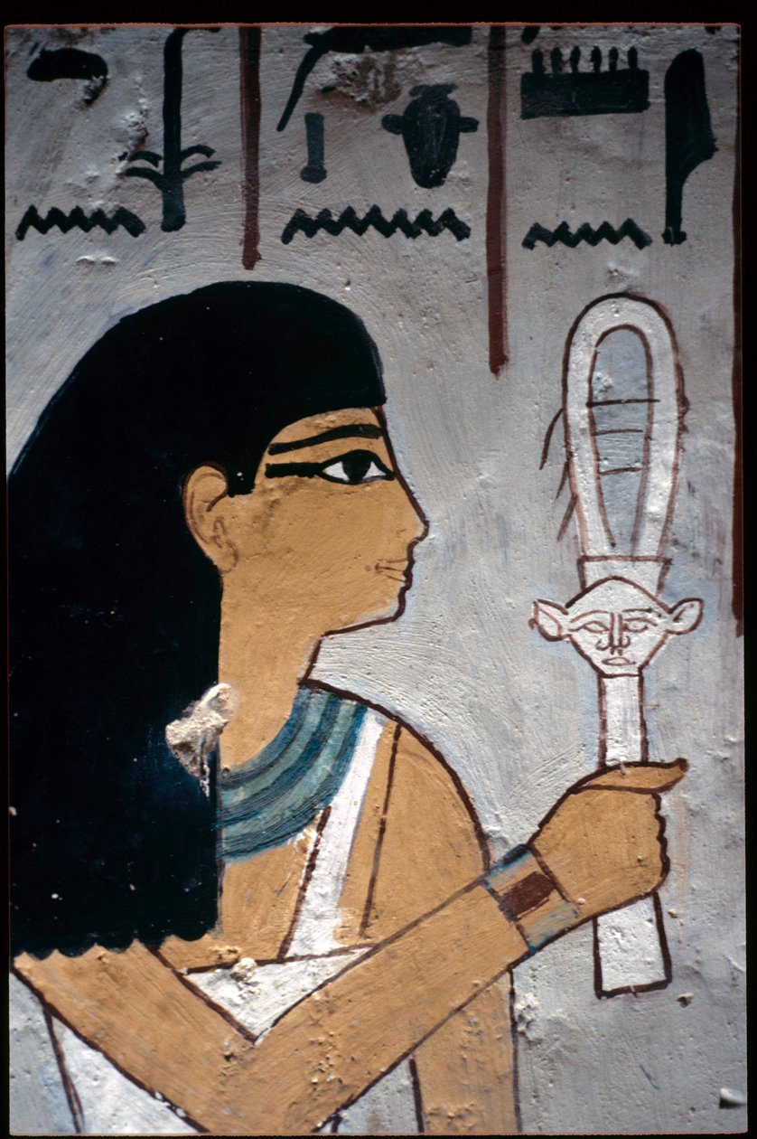 Starověký Egypt, Nástěnná malba, Sennuferova hrobka, Hrobka šlechticů, Théby od Egyptian Egyptian