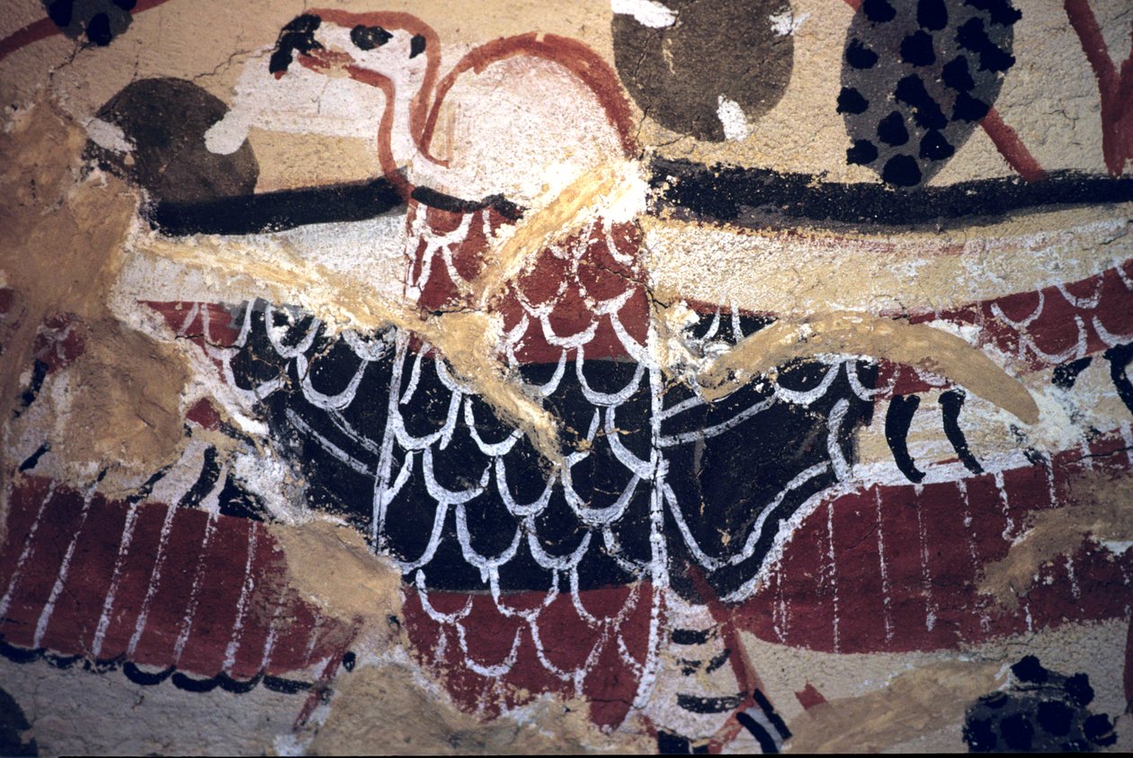 Starověký Egypt, Nástěnná malba, Sennuferova hrobka, Hrobka šlechticů, Théby od Egyptian Egyptian