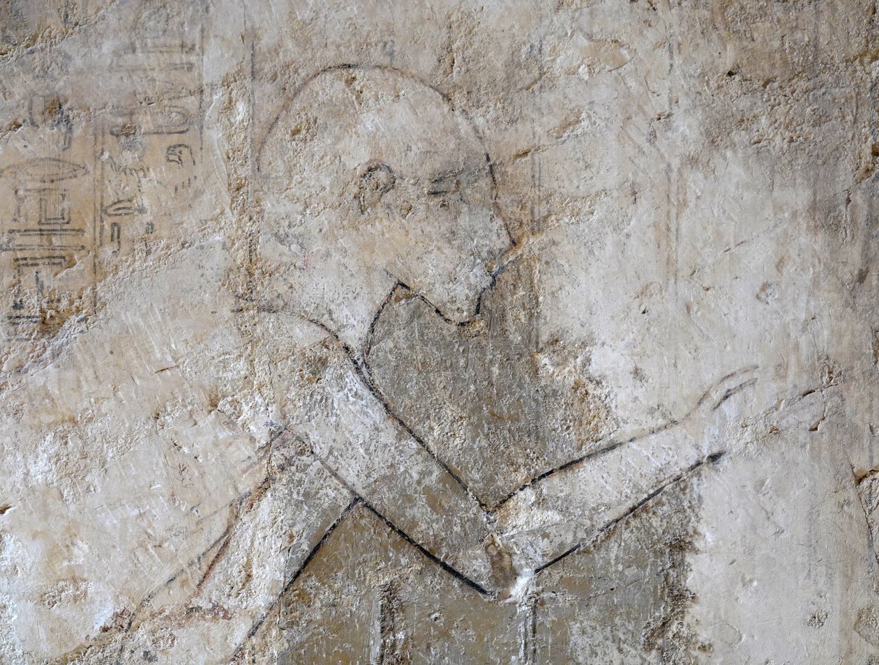 Kresba muže, Ramoseho hrobka od Egyptian Egyptian