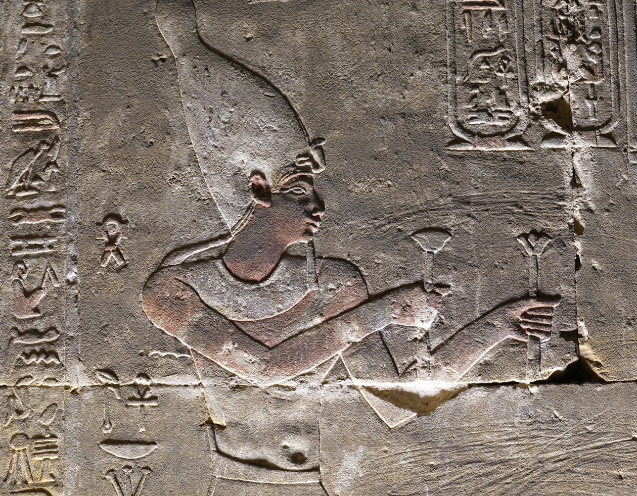 Faraon v hedžetu, Hořův chrám v Edfu od Egyptian Egyptian