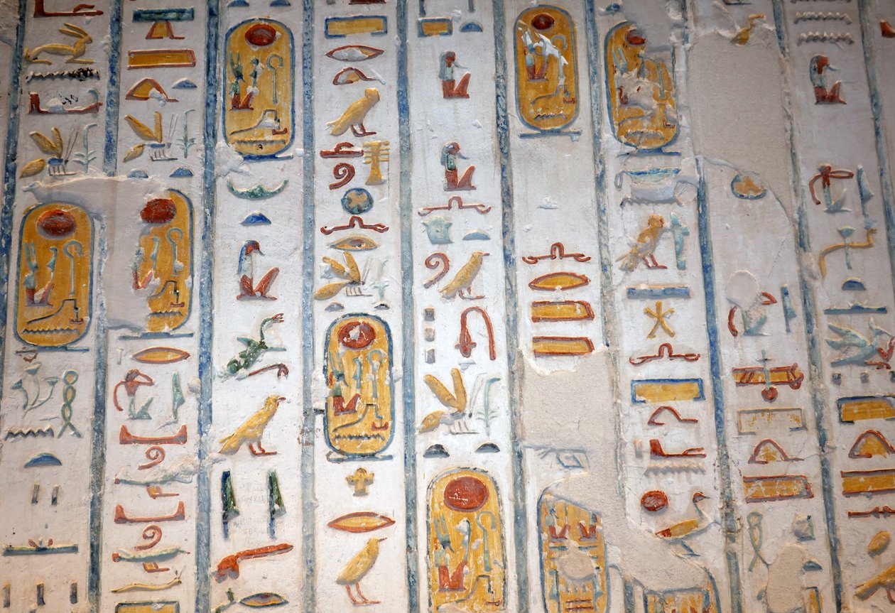 Husa, zajíc, včela, Údolí králů, Luxor od Egyptian Egyptian