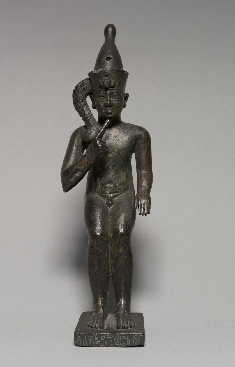 Soška Harpokrata, 304-30 př.nl od Egyptian Ptolemaic Period