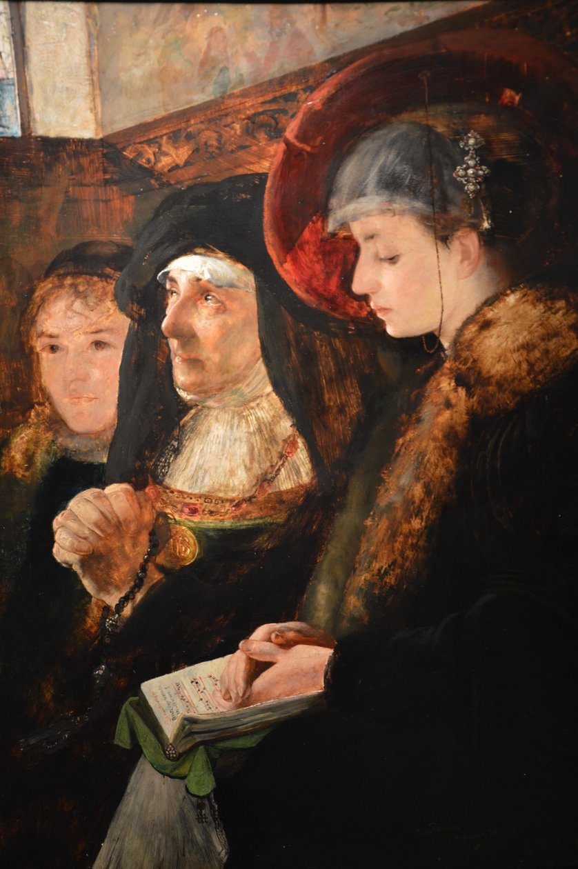 Během písně hymnu od Hjalmer Eilif Emanuel Peterssen
