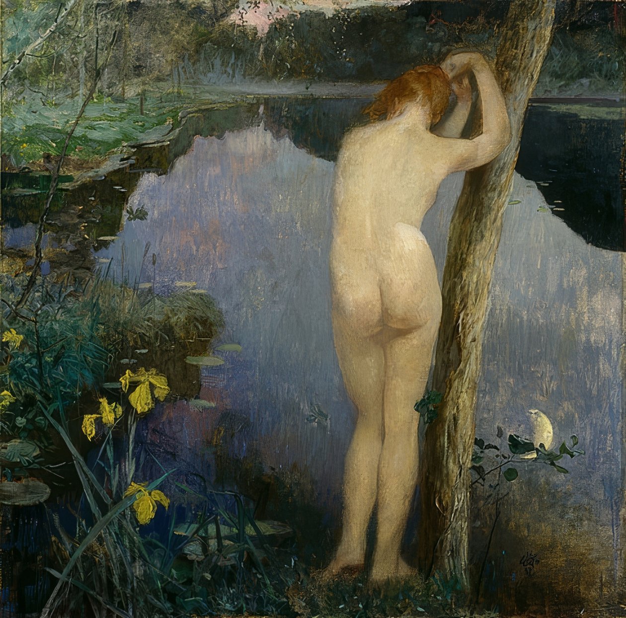Nokturno. 1887 od Hjalmer Eilif Emanuel Peterssen