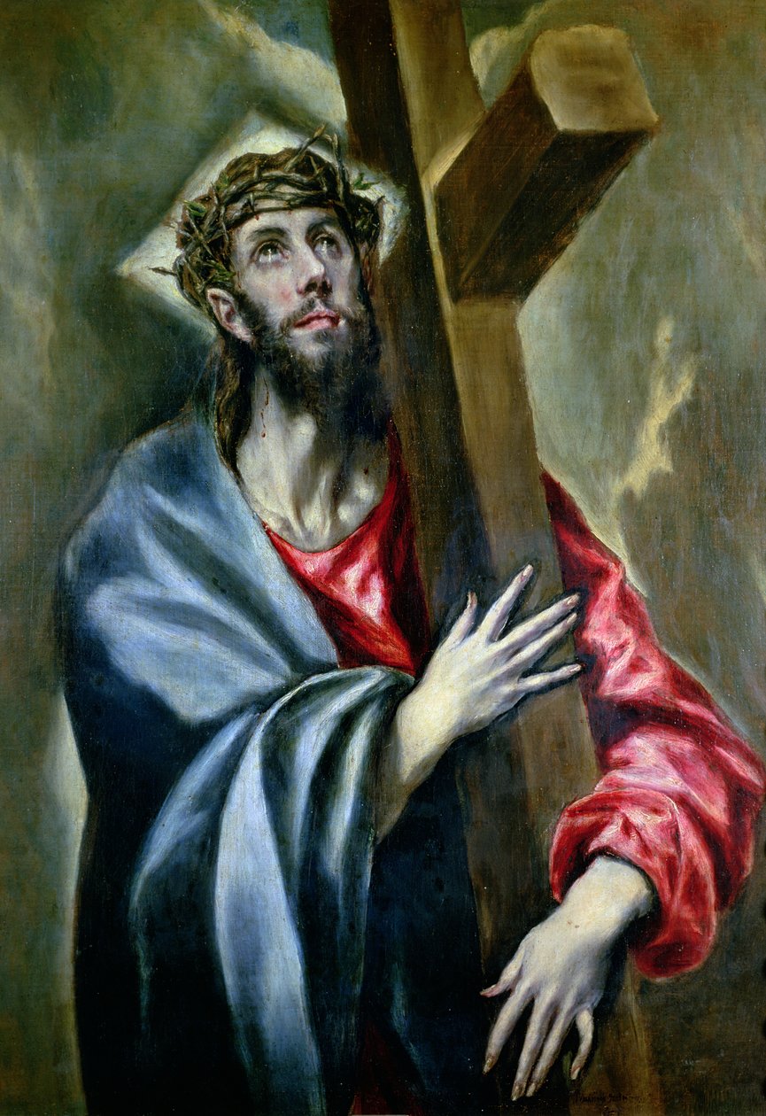 Kristus na kříži, 1600-10 od El Greco