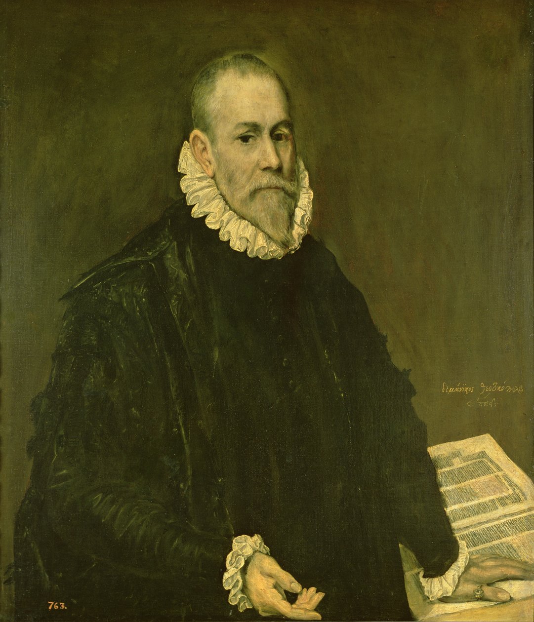 Doktor Rodrigo de la Fuente, 1598-89 od El Greco