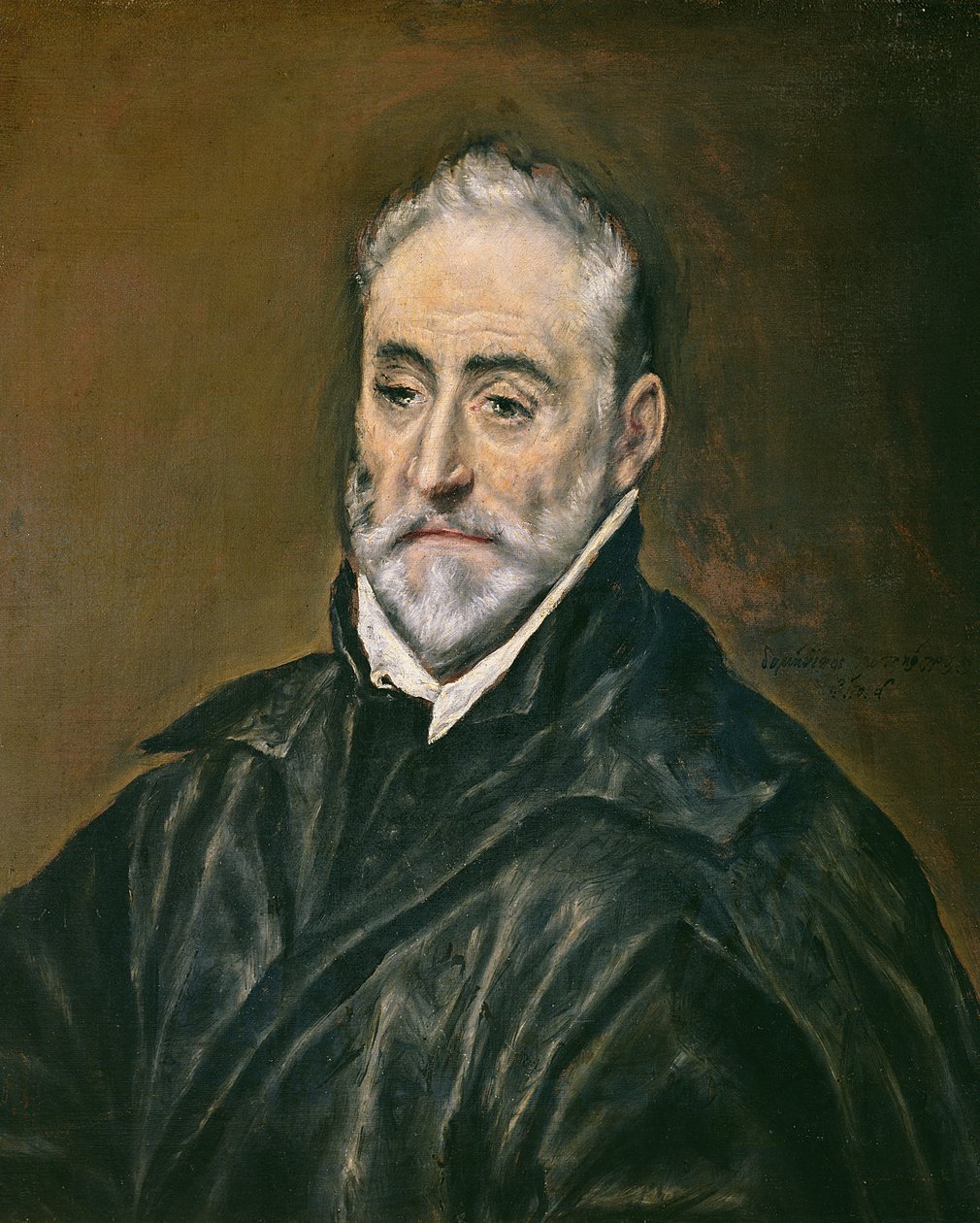 Portrét Antonia de Covarrubias y Leiva, kanovník toledské katedrály, c.1600 od El Greco